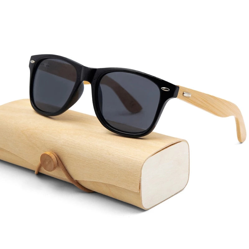 Bamboo Wood Sun Glass