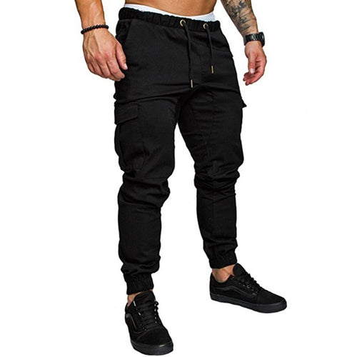 Mens Multi-pocket Cargo Pants
